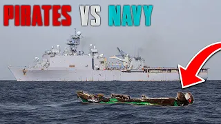 Pirates Attempt To Take Over US Military Ship! (Goes Horribly Wrong)