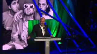 Rock Hall-Michael Stipe Inducts Nirvana