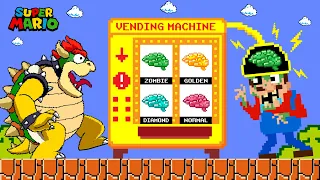 Super Mario: What If Mario Swaps Brains in a Vending Machine | Game Animation