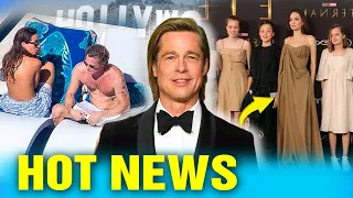HOT NEWS : "Brad Pitt, Angelina Jolie & Ines - Love Triangle to Reconciliation | Unveiling Secrets"