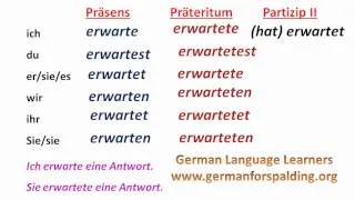 German Verbs part 4 - www.germanforspalding.org