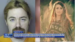 Sidney Moorer asks to overturn conviction in Heather Elvis case