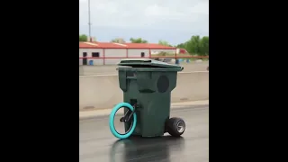 🤖: This is the fastest garbage can ever made 👌🔥