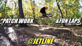 Patch Work And Fun Laps At Jetline - Cunningham Bike Park