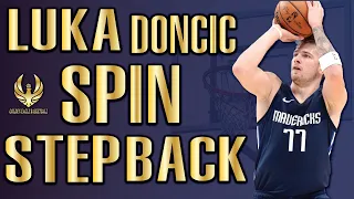 🔥🏀 Luka Doncic " SPIN STEP BACK " Move 🏀🔥