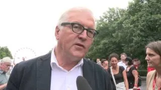 Das Deutschlandfest - Frank-Walter Steinmeier im Interview