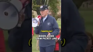 HISTORIC: Biden Joins UAW Picket Line