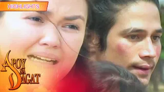 Serena sheds a tear at Ruben's sacrifice | Apoy Sa Dagat