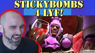 Army Combat Veteran Reacts to How it FEELS to Play Demoman in TF2