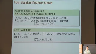 Matrix Theory : Optimization, Concentration and Algorithms - Zhao Song