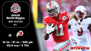 Jaxon Smith-Njigba - Ohio State WR #11 vs Utah (2021)