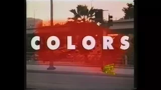 Цвета / Colors (1988) VHS трейлер (перевод Ю.Сербин)