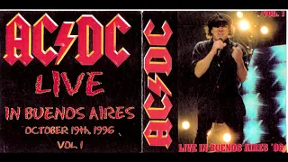 AC/DC - LIVE at Buenos Aires, Argentina, October 19, 1996 (Full concert, uncut FM Broadcast)