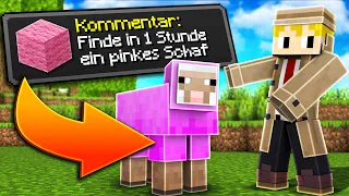 Ich muss 100 AUFGABEN von EUCH in Minecraft Hardcore erledigen!