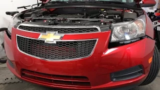 Chevrolet Chevy Cruze Front Bumper Cover Removal And Installation (2012 - 2014)