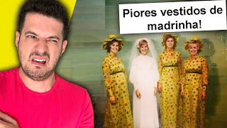 Piores vestidos de madrinha