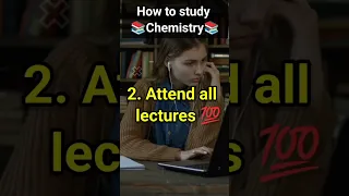 how to study chemistry | Chemistry | 5 Effective tips for study chemistry | #shorts #short