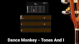 Dance Monkey - Tones And I | Guitar Chords and Lyrics