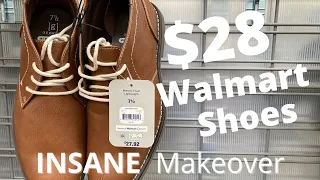 $28 WALMART Shoes Are Taken Apart and UPGRADED | Shoes AUCTIONED FOR CHARITY