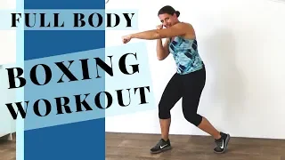 30 Minute Full Body Cardio Kickboxing Workout for Weight Loss – Fat Burning Kickboxing Exercises