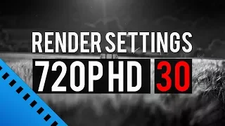 Sony Vegas Pro 14: Best Render Settings 720p 30fps (MP4 Render Tutorial)