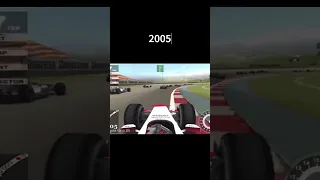 Evolution of F1 Games 1979-2022 #short