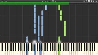 Florence + The Machine - Dog Days Are Over Piano (Synthesia)