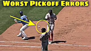 MLB | Worst Pickoff Errors