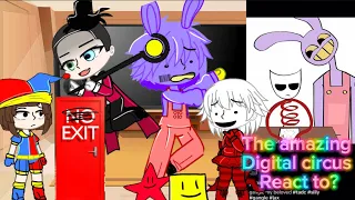 🔥The amazing 💢 digital circus 🎪 react to themselves💦 // gacha reaction • part 3 special ✨
