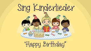 Happy Birthday (Zum Geburtstag viel Glück) - Kinderlieder zum Mitsingen | Sing Kinderlieder