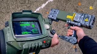 PIP BOY & LASER PISTOL FROM FALLOUT HOW TO MAKE