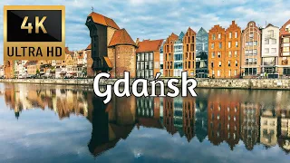🇵🇱 GDAŃSK, POLAND [4K] Drone Tour - Best Drone Compilation - Trips On Couch