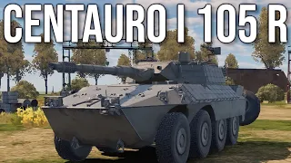 Italian Light Tank - Centauro I 105 R Gameplay | War Thunder mobile