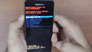 Samsung A3 2016 -  How to Hard Reset