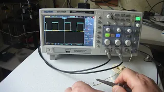 Бесполезный эксперимент с осциллографом.
