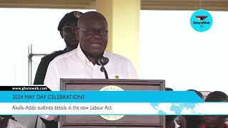 Nana Addo says the new labour bill will do away the backlog of labour cases