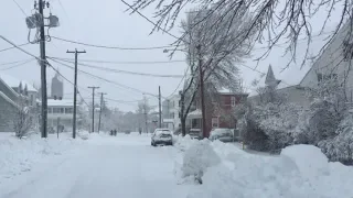 Widespread power outages as winter storm batters Atlantic Canada