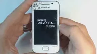 Samsung Galaxy Ace S5839i factory reset