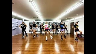 Lapada dela - Coreography Official Sky JUMP ( Kangoo Club Japan)