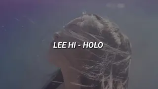 • lee hi - holo (lyric) // sub indo