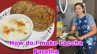 How do I make Laccha Paratha | Cheese chili garlic laccha paratha Recipe | Easy Recipe