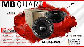 UnBoxing -  MB Quart RW1-254