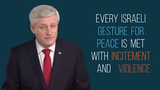 Israel and Human Rights   Stephen Harper, the 22nd Prime Minister of Canada