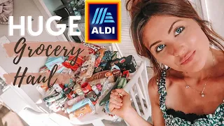 HUGE ALDI GROCERY HAUL | AUGUST 2020 | FAMILY OF 5