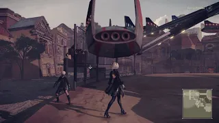 NieR: Automata - Amusement Park PC Gameplay