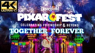 Pixar Fest Fireworks *NEW* 4K HD Together Forever [HD Best Quality] Pixar Fest 2018 | Disneyland