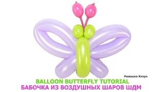 How To Make An Easy Balloon Butterfly