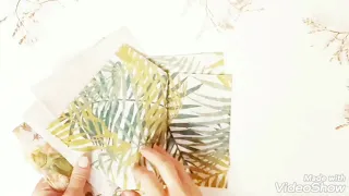 VLOG DIY scrap paper /// скрап бумага своими руками