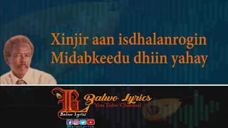 Hees: Jacayl Dhiig Ma Lagu Qoray || Maxamed S. Tubeec