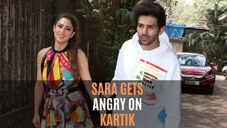 Sara Ali Khan Gets Very Angry On Kartik Aaryan’s ‘Chalan Katega' Post | SpotboyE